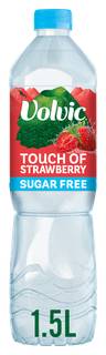 Volvic Touch of Fruit Sugar Free Strawberry Natural Flavoured Water 1.5L