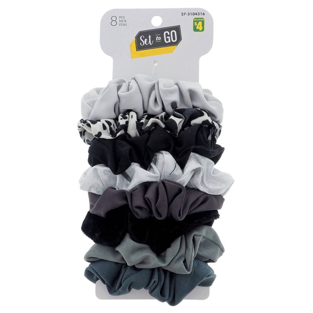 Assorted Scrunchies, 8pc