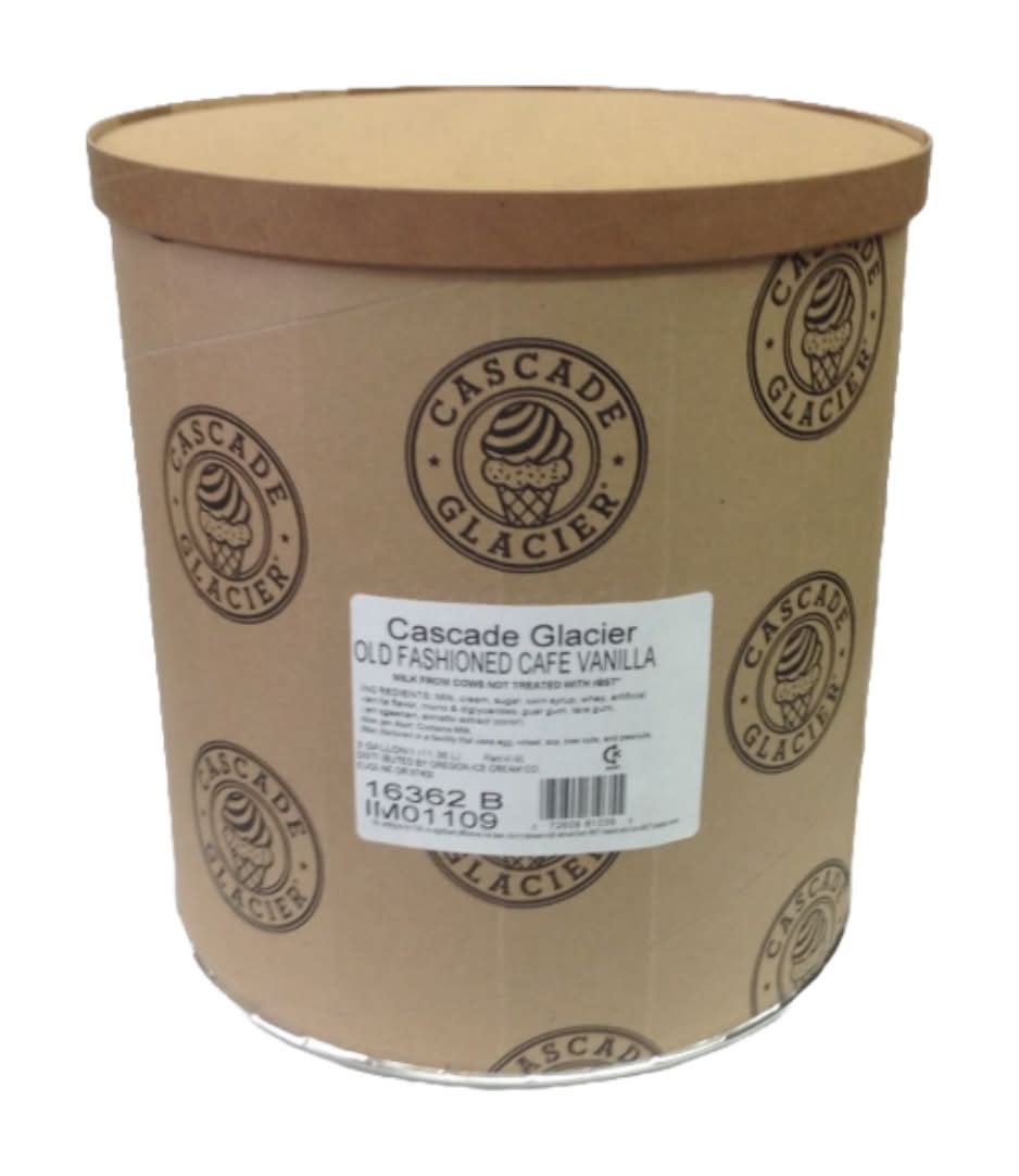 Cascade Glacier Old Fashioned Ice Cream, Vanilla (3 gal)