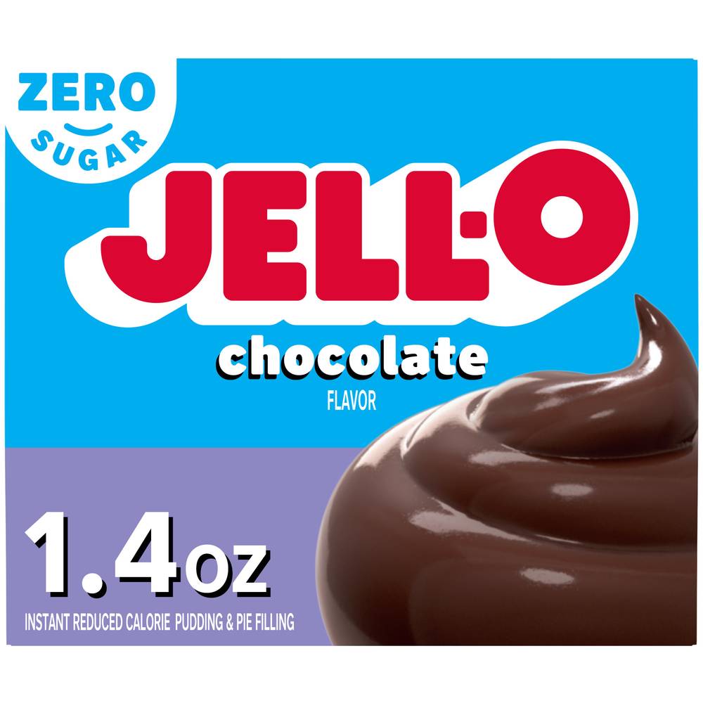 Jell-O Sugar & Fat Free Chocolate Pudding & Pie Filling Mix (1.4 oz)