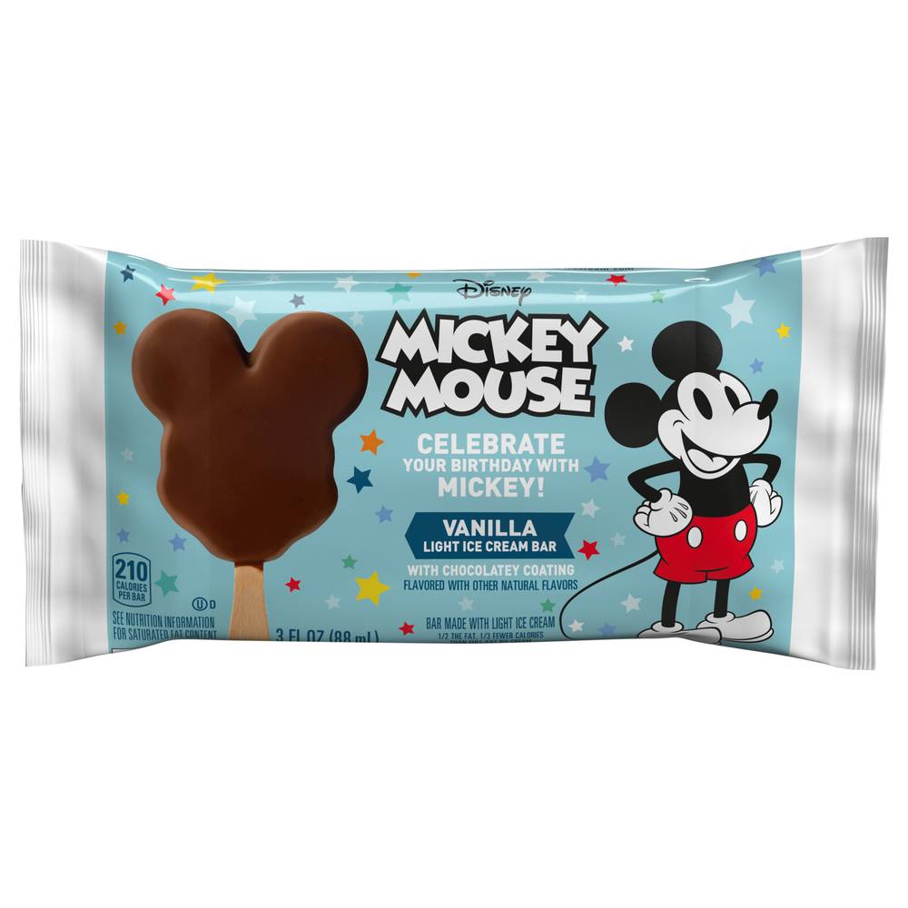 Nestlé Mickey Mowe Club Light Ice Cream Bar (6 ct, 3 floz) (vanilla)