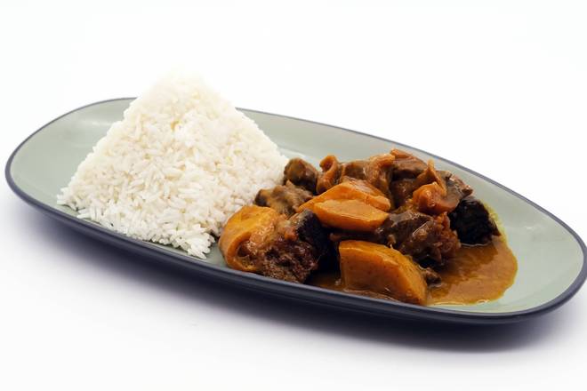 H20. Curry Chicken/Beef Brisket Rice 咖哩飯