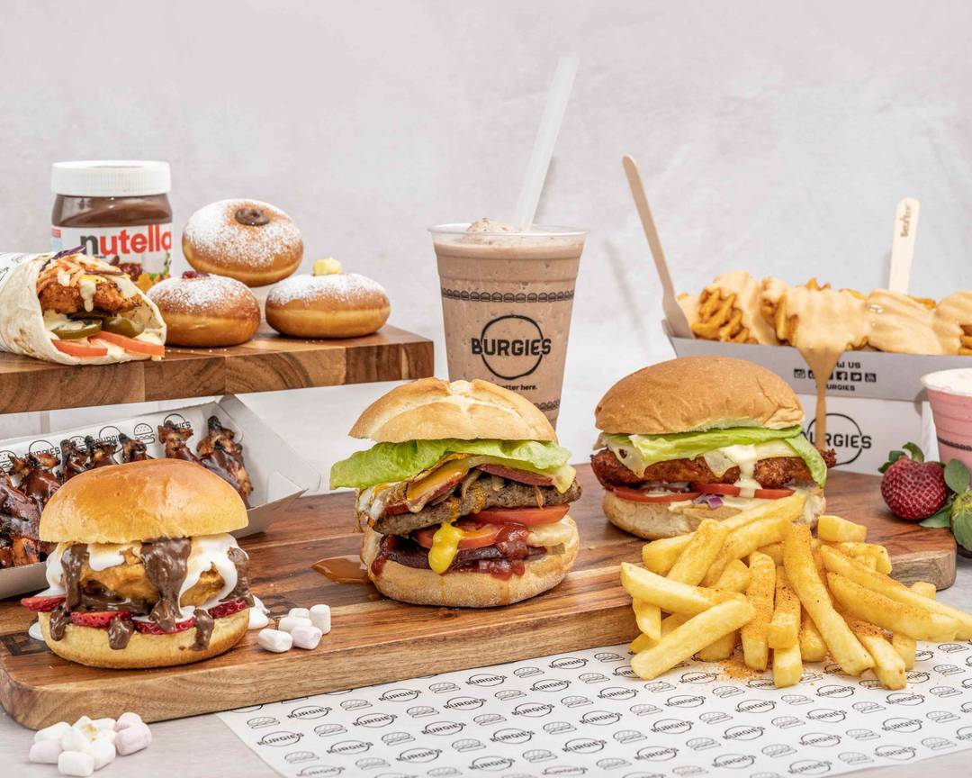 Burgies (Hoppers Crossing) Restaurant Menu Takeout in Melbourne