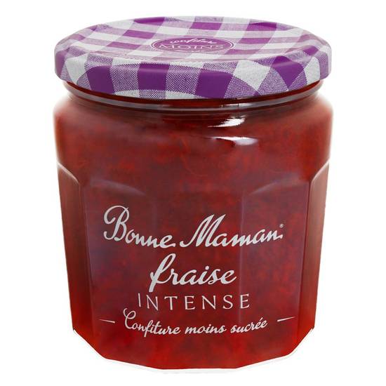 Confiture fraise intense BONNE MAMAN 335g