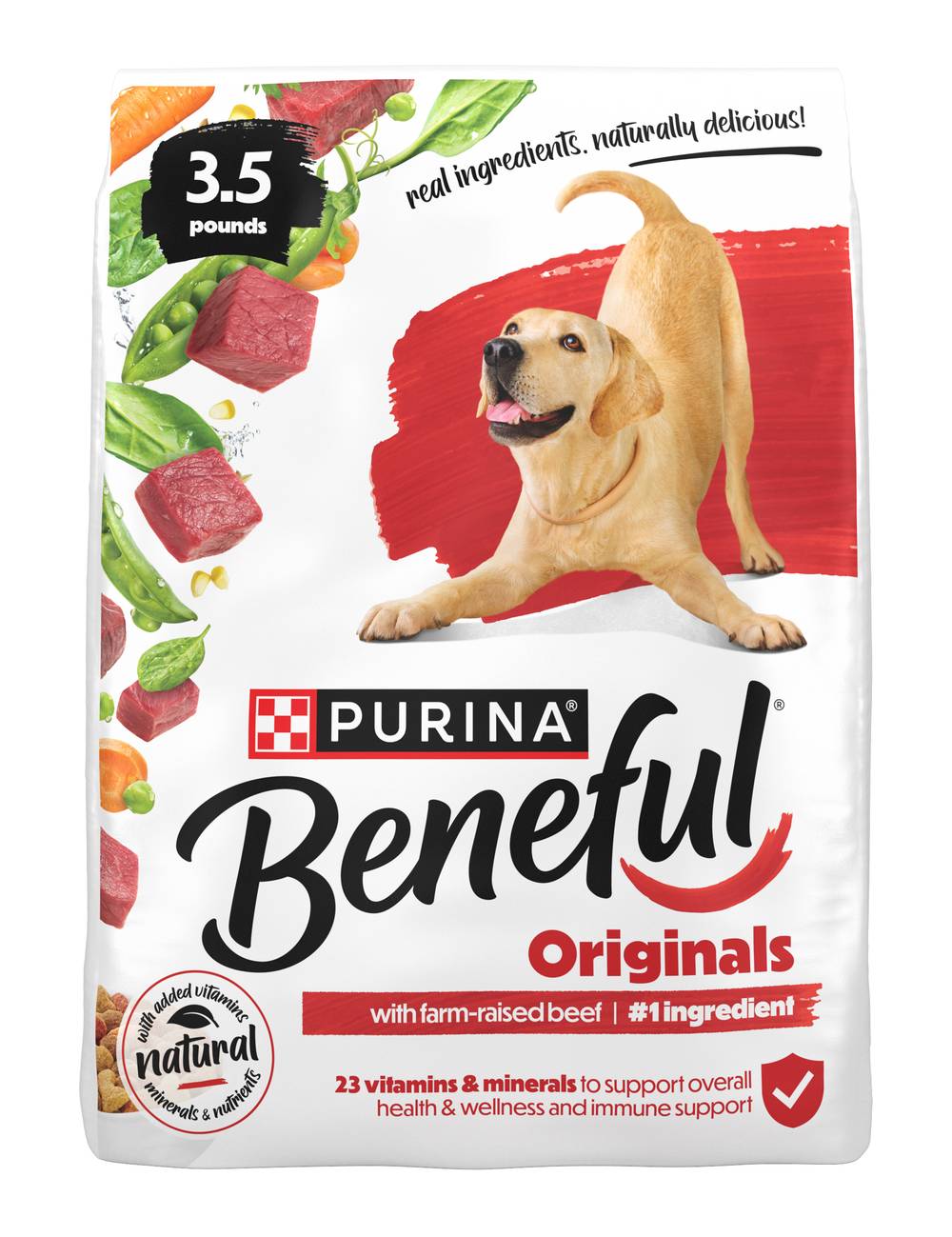 Beneful Originals With Farm Raised Beef Dry Dog Food (3.5 lbs)