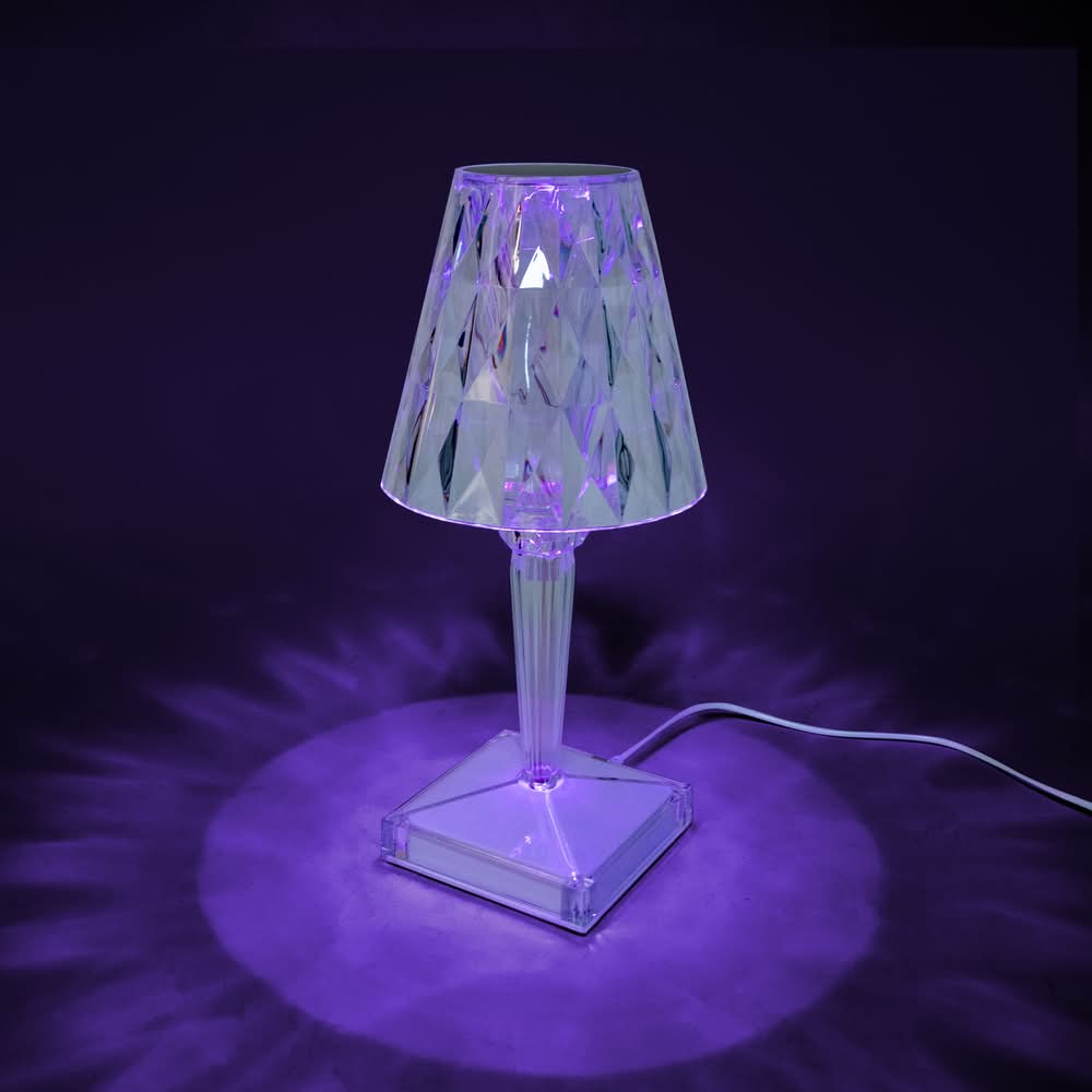 Room 2 Room Multicolor Torch Lamp, 4.49x10.04 in, Clear