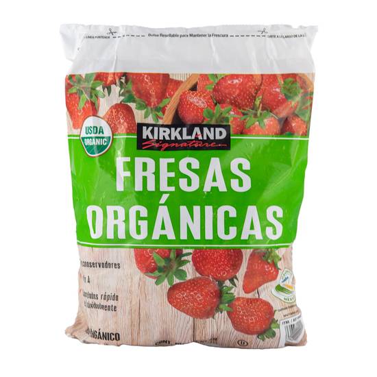 Kirkland Signature fresas orgánicas