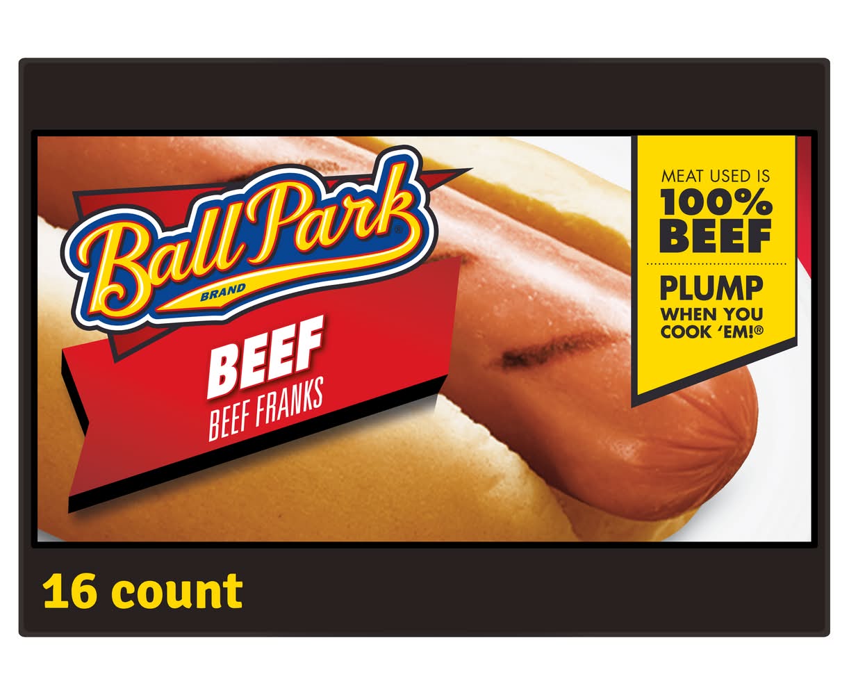 Ball Park Beef Franks (30 oz, 16 ct)