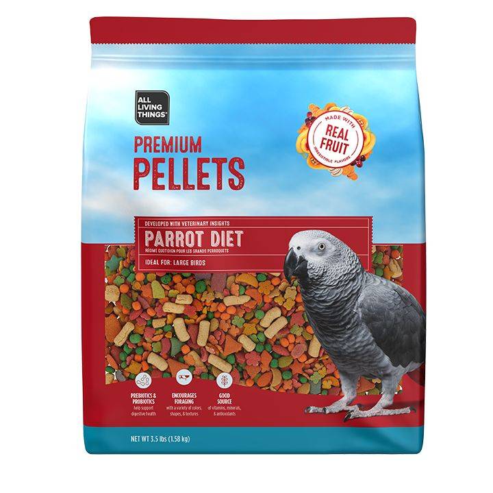 All Living Things Parrot Diet Premium Pellet
