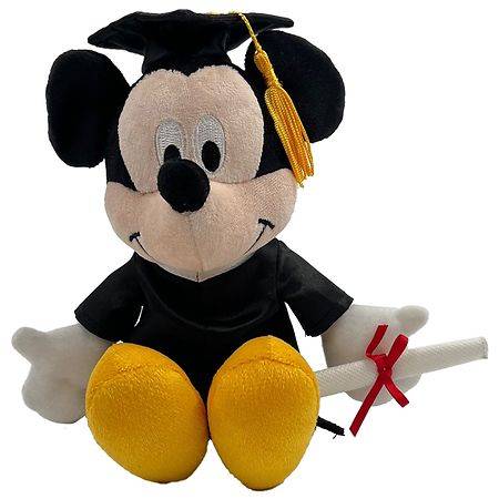 Disney Mickey Graduation Plush - 1.0 ea