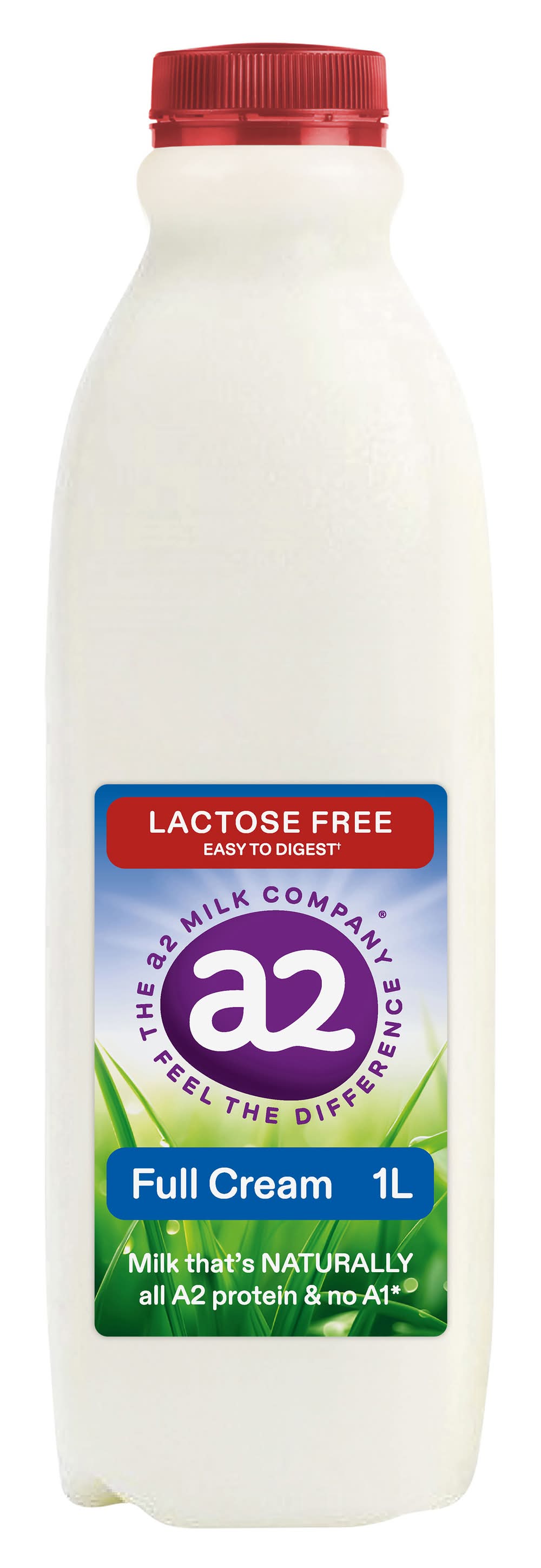 a2 Milk Lactose Free Full Cream Milk (1L)