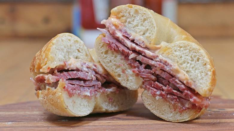 Reuben Bagelwich Sandwich
