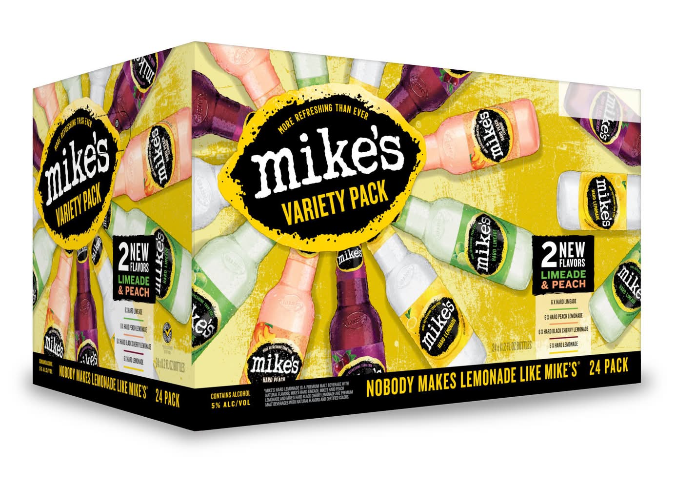 Mike's Hard Lemonade Variety pack (24 x 11.2 fl oz) | Postmates