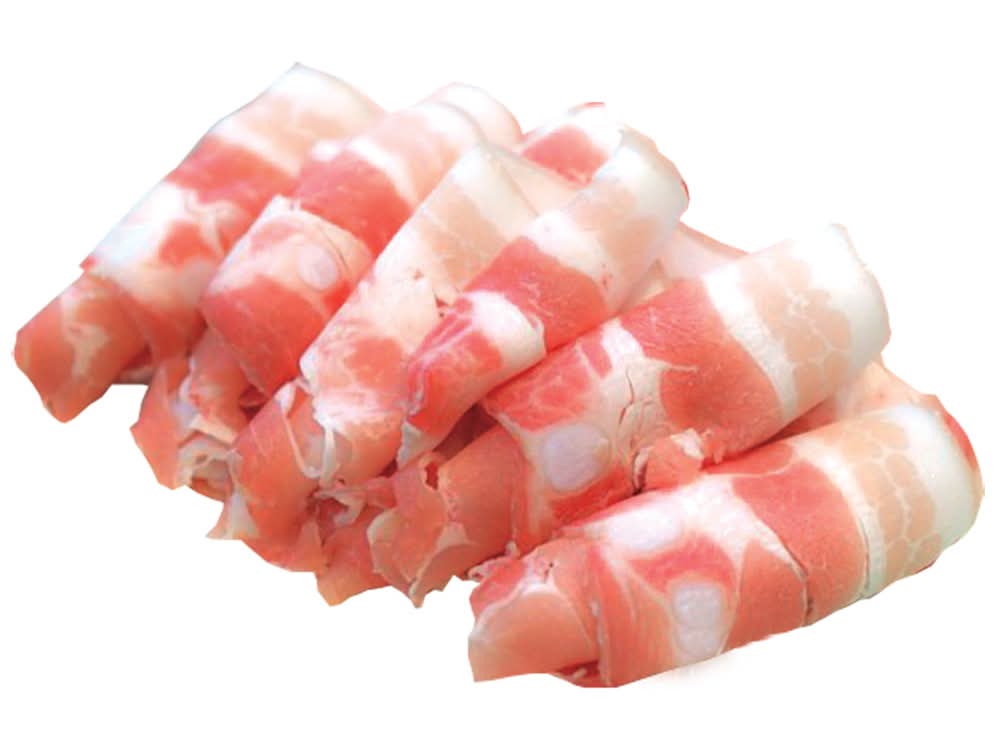 Frozen pork single belly-thin