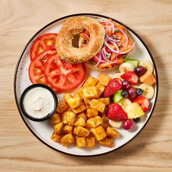 Bagel saumon fumé / Bagel Lox