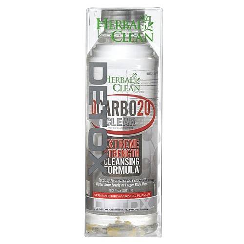 Herbal Clean QCarbo20 Extreme Strength Straw-Mango (20 oz)