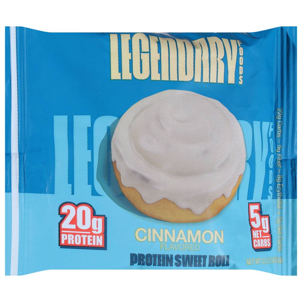 Legendary Foods Cinnamon Flavored Protein Sweet Roll (2.2 oz)