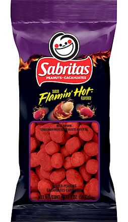 Sabritas Flam Hot Peanuts
