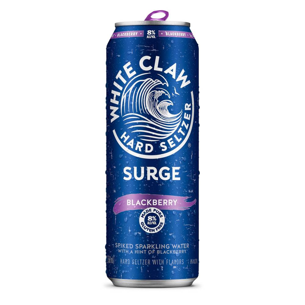 White Claw Hard Seltzer Surge Blackberry (19.2 oz)