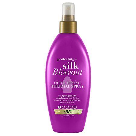 Ogx Protecting + Silk Blowout Drying Thermal Spray