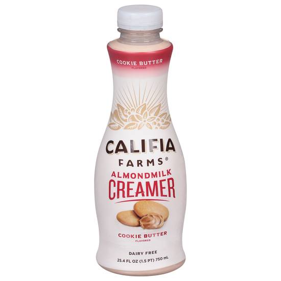 Califia Farms Cookie Butter Flavored Almondmilk Creamer