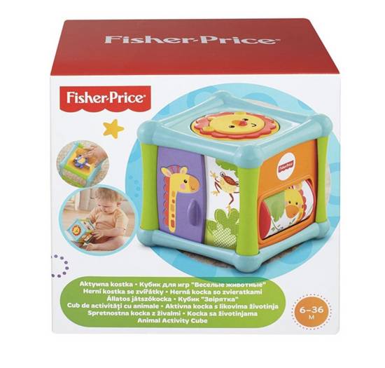 Fisher-Price cubo de actividad animalitos
