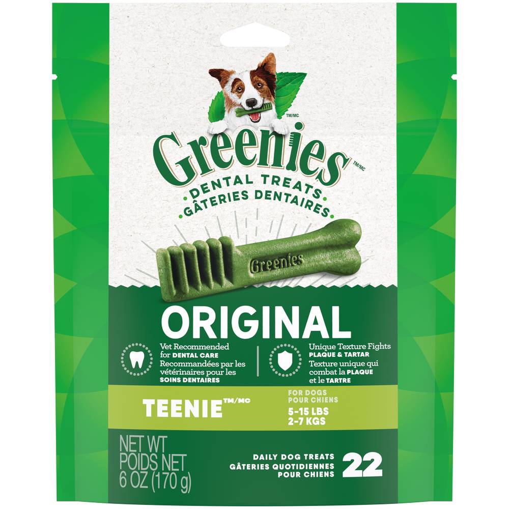 Greenies Original Teenie Dog Dental Treats (170 g)