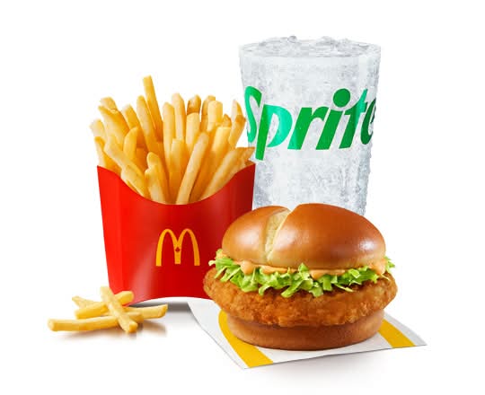 Spicy McCrispy Extra Value Meal [860-1070 Cals]