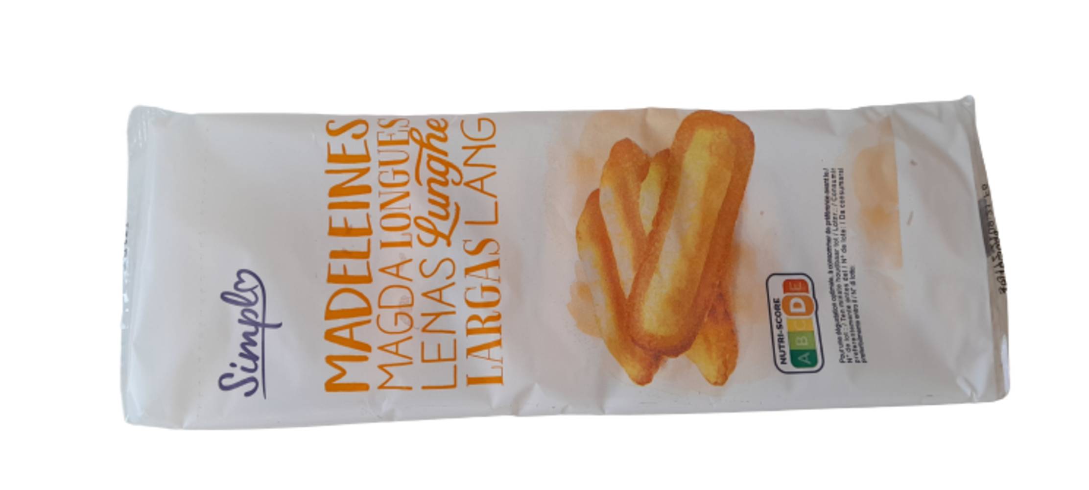 Simpl - Madeleines longues (250g)