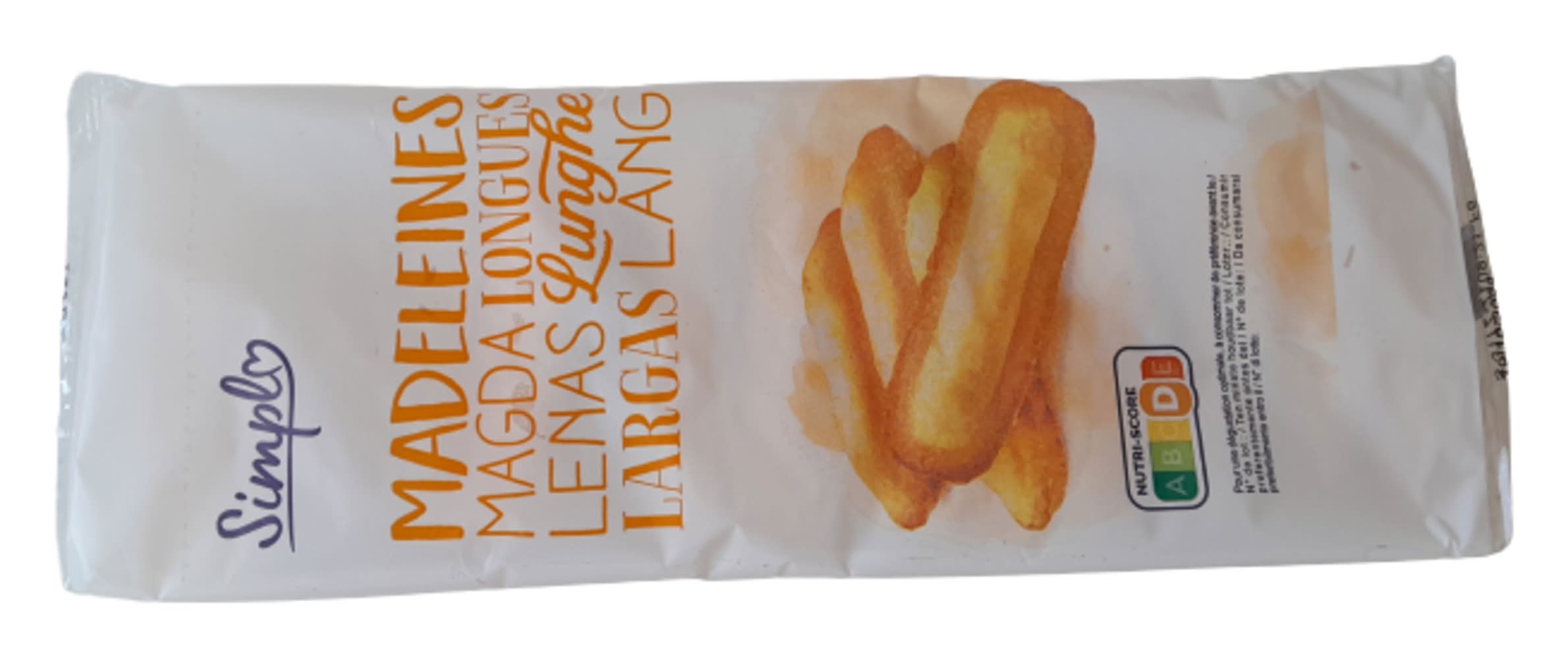 Simpl - Madeleines longues (250g)