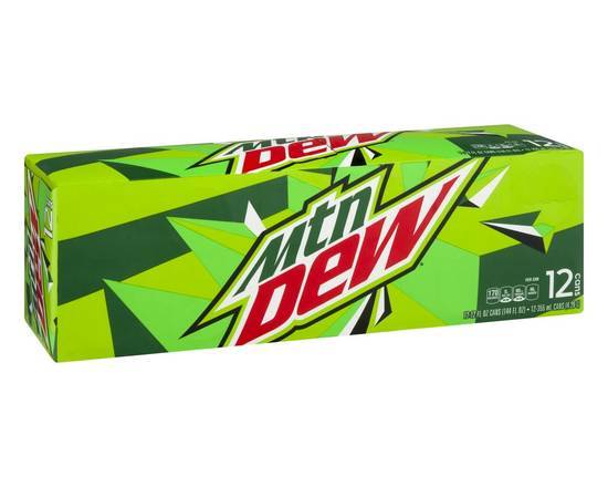 Mtn Dew Soda (12 pack, 12 fl oz) (citrus )