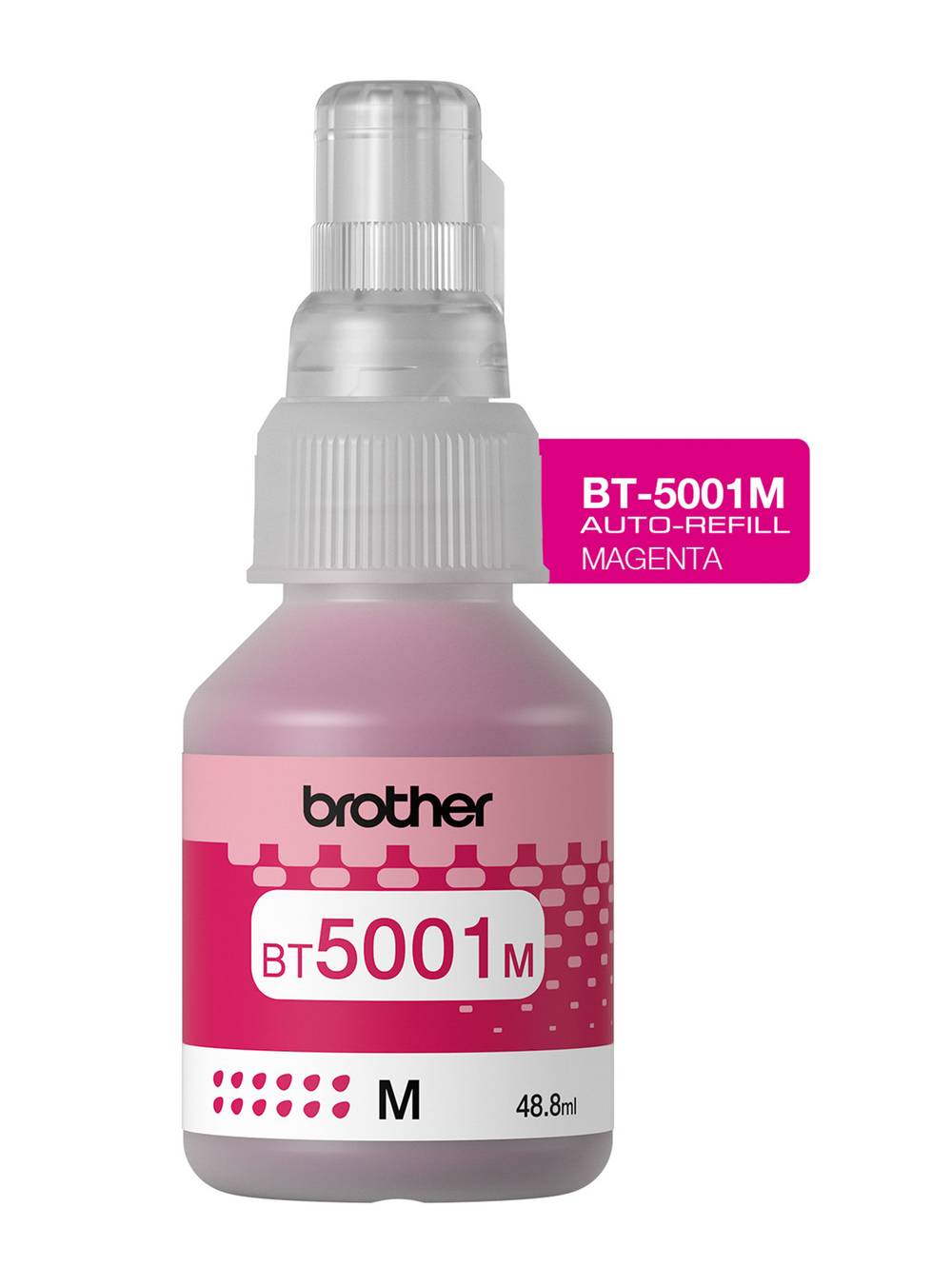 Brother botella tinta 5001 magenta (108 ml)