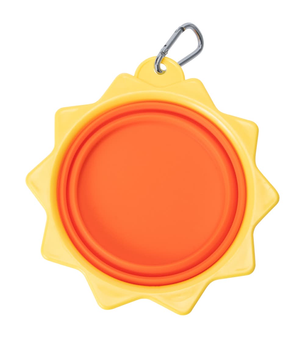 Dog Travel Bowl 12oz Sun