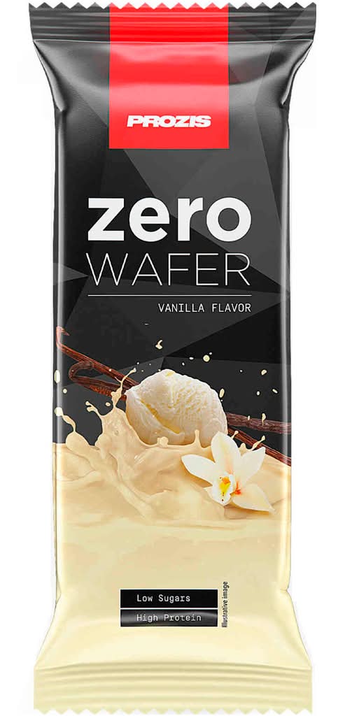 Prozis - Wafer Zero Proteico Baunilha, 40g