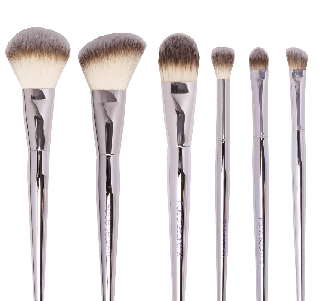 Beauty Secrets Cosmetic Brush Set (6 ct)