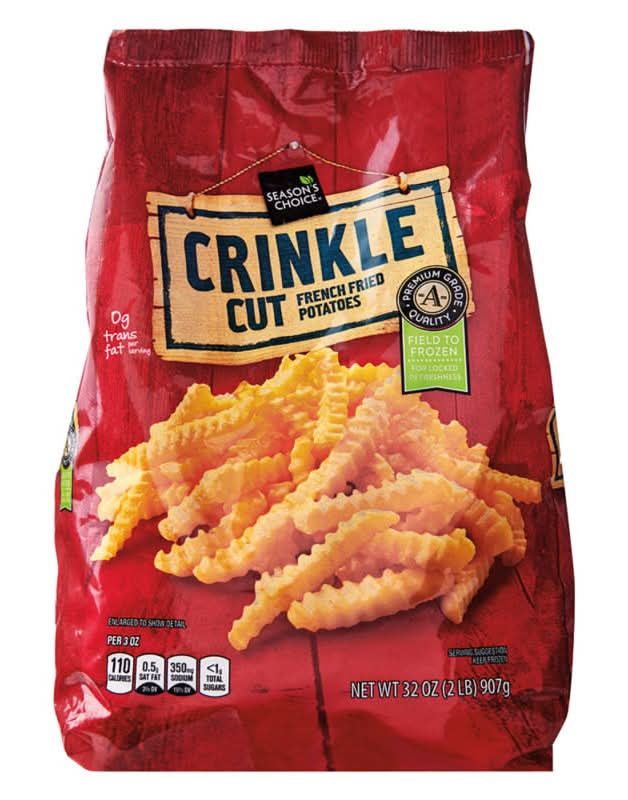 Season's Choice Crinkle Cut French Fried Potatoes (32 oz)