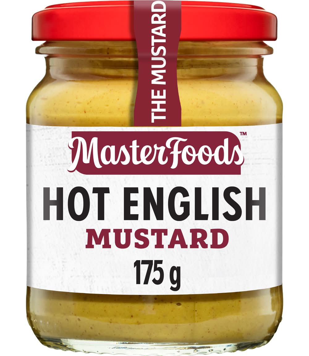 MasterFoods Hot & Spicy English Mustard (175g)