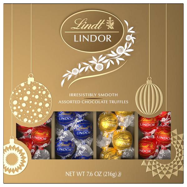 Lindt Lindor Assorted Modern Box - 7.6 Oz