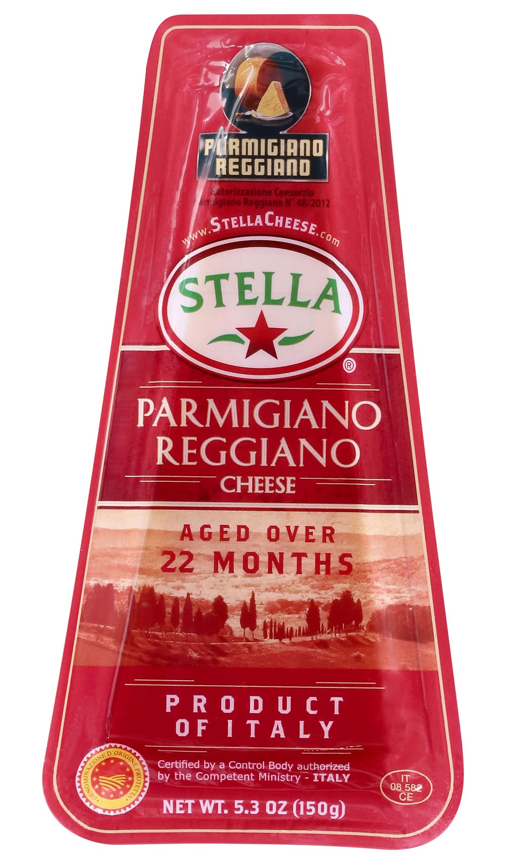Stella Parmigiano Reggiano Cheese Wedge (5.3 oz)