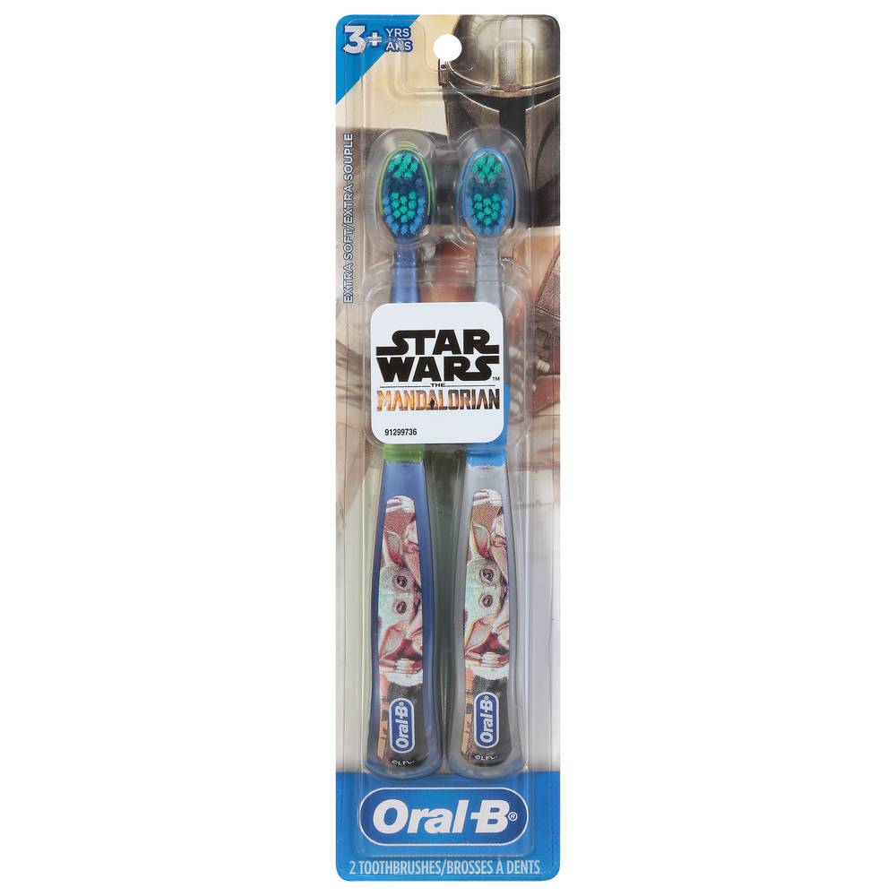 Oral-B Mandalorian Extra Soft Toothbrushes