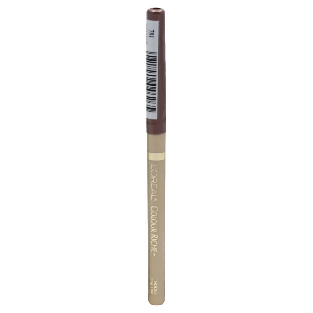 L'oréal 781 Nudes For Life Colour Riche Lip Liner