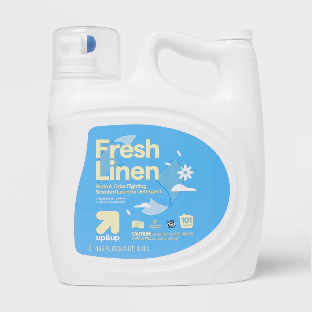 up&up Fresh Linen Laundry Detergent (146 fl oz)