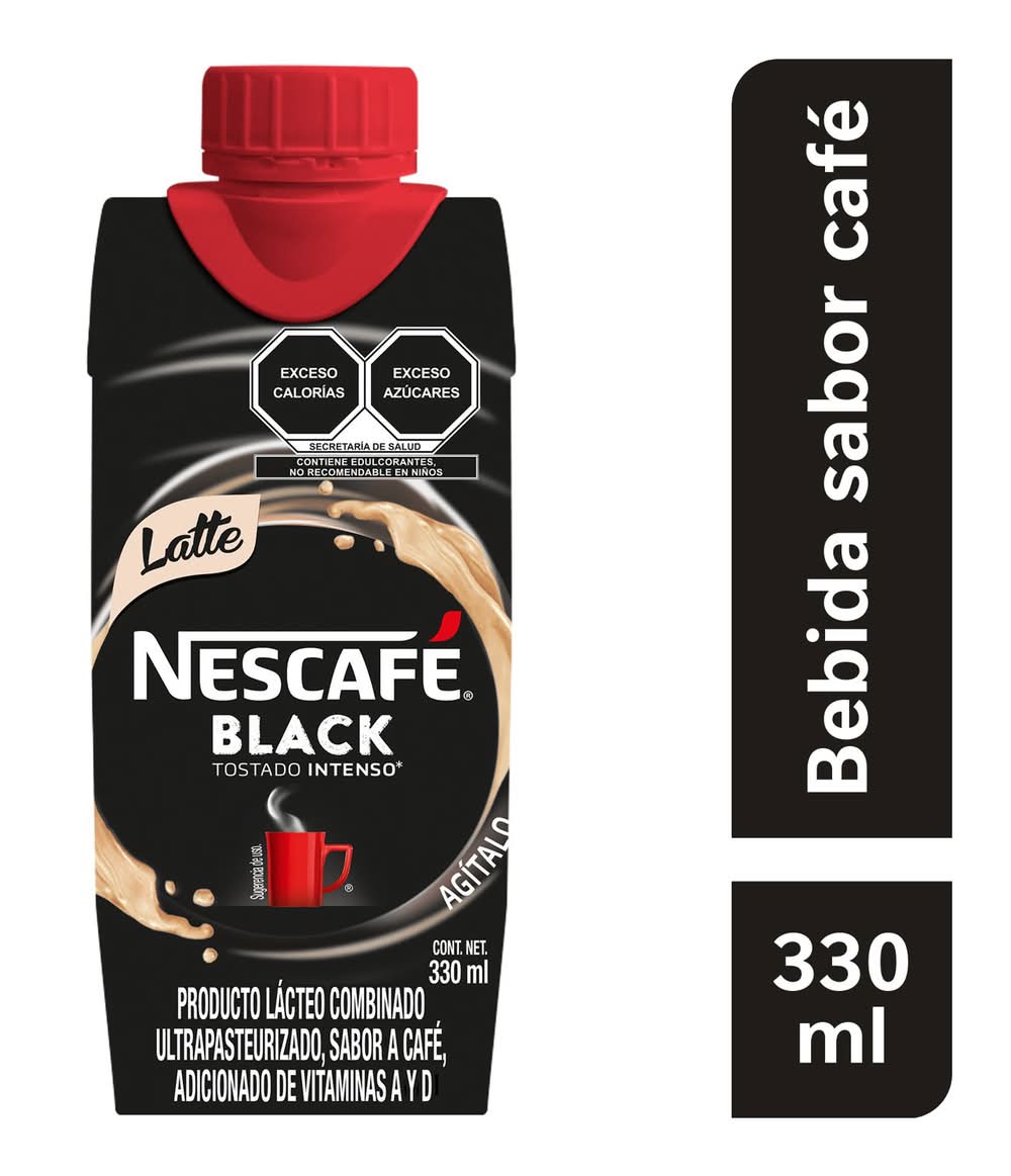 Nescafé · Producto lácteo latte black (330 ml)