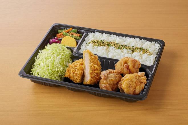 ヒレ唐揚げ弁当