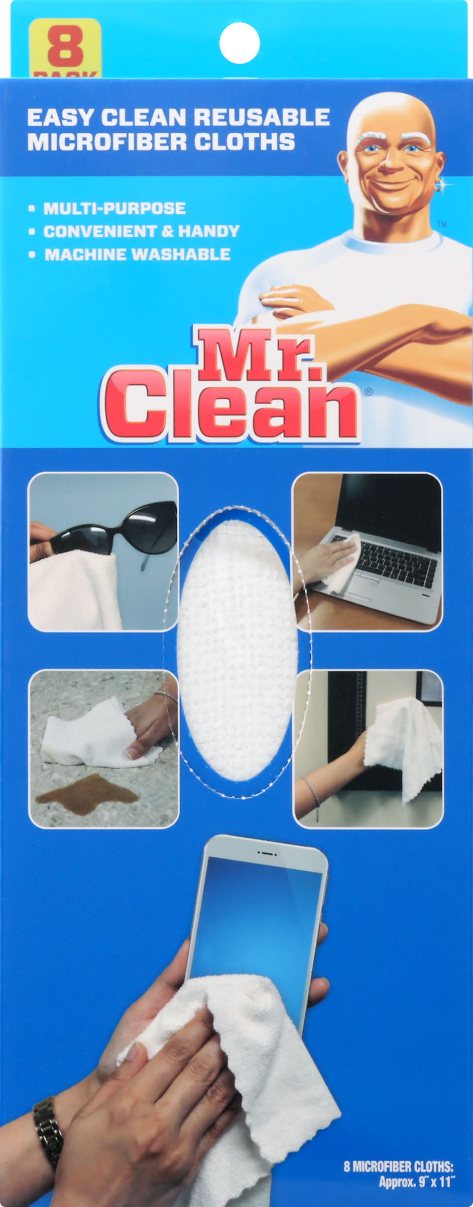 Mr. Clean Reusable Microfiber Cloths (3.8 oz)