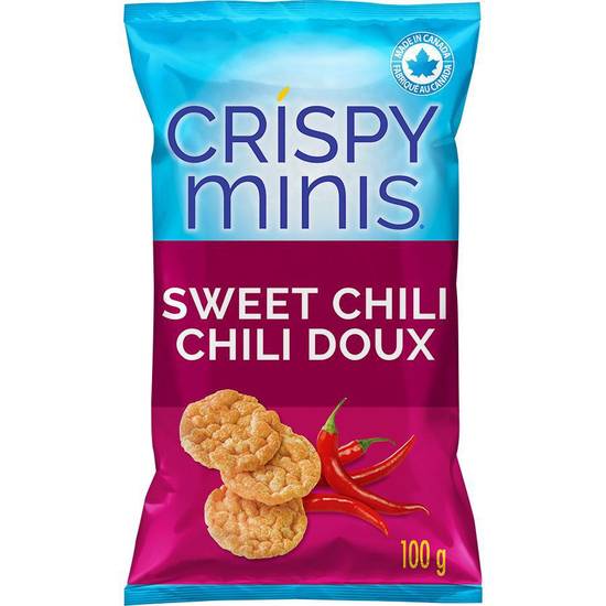 Crispy Minis Sweet Chili Rice Chips (100 g)