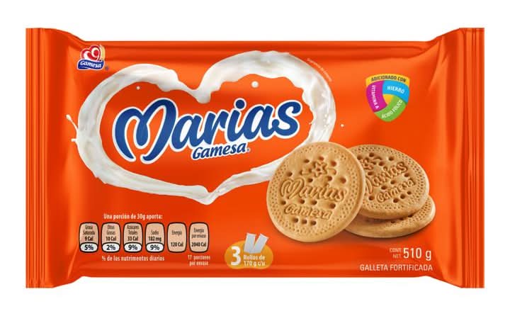 Gamesa · Marias galletas fortificadas clásicas (510 g)