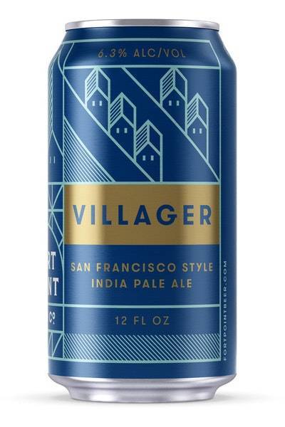 Fort Point Villager Ipa (6x 19.2oz cans)