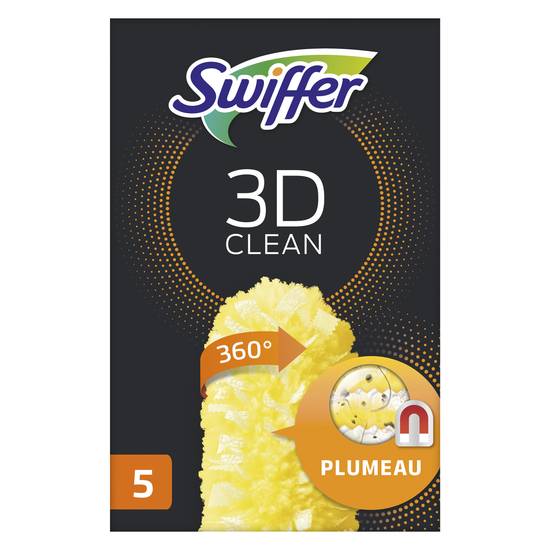 Swiffer - Plumeau de nettoyage 3d (5 pièces)