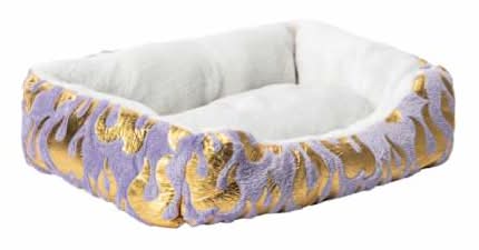 Pet Bed Purple Flame